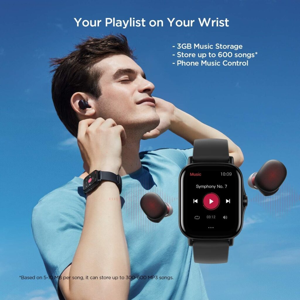 playlist in smartwatch